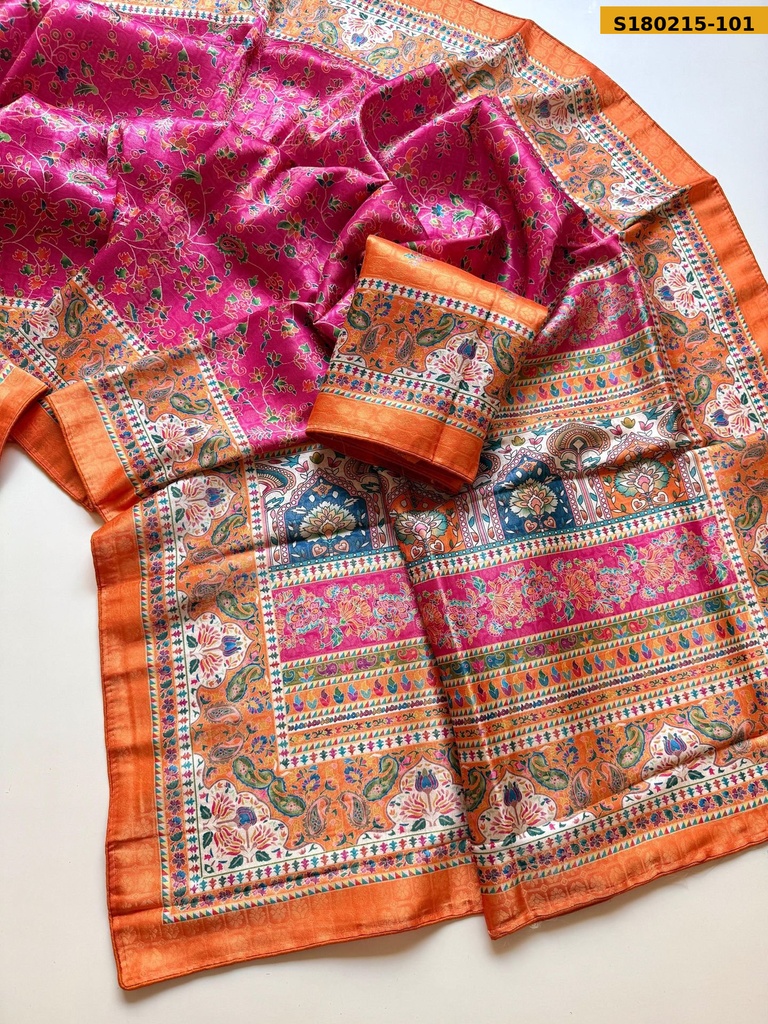 Fancy Dola Soft Silk Saree