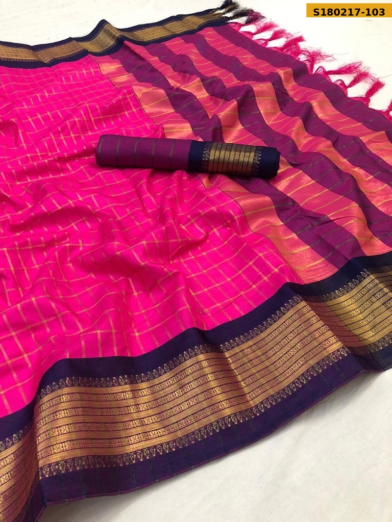 Fancy Cotton Silk Saree