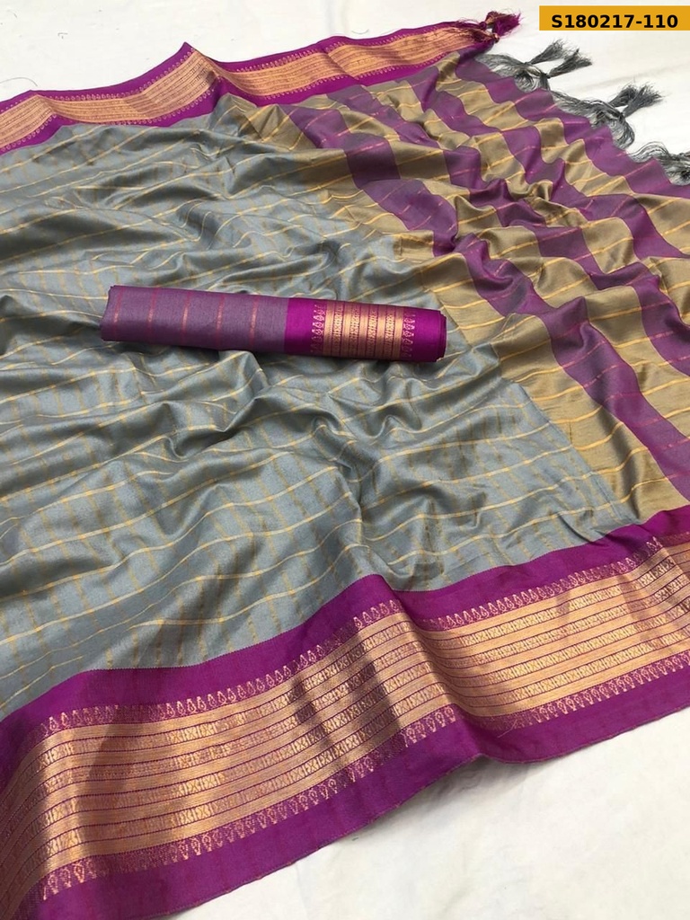 Fancy Cotton Silk Saree