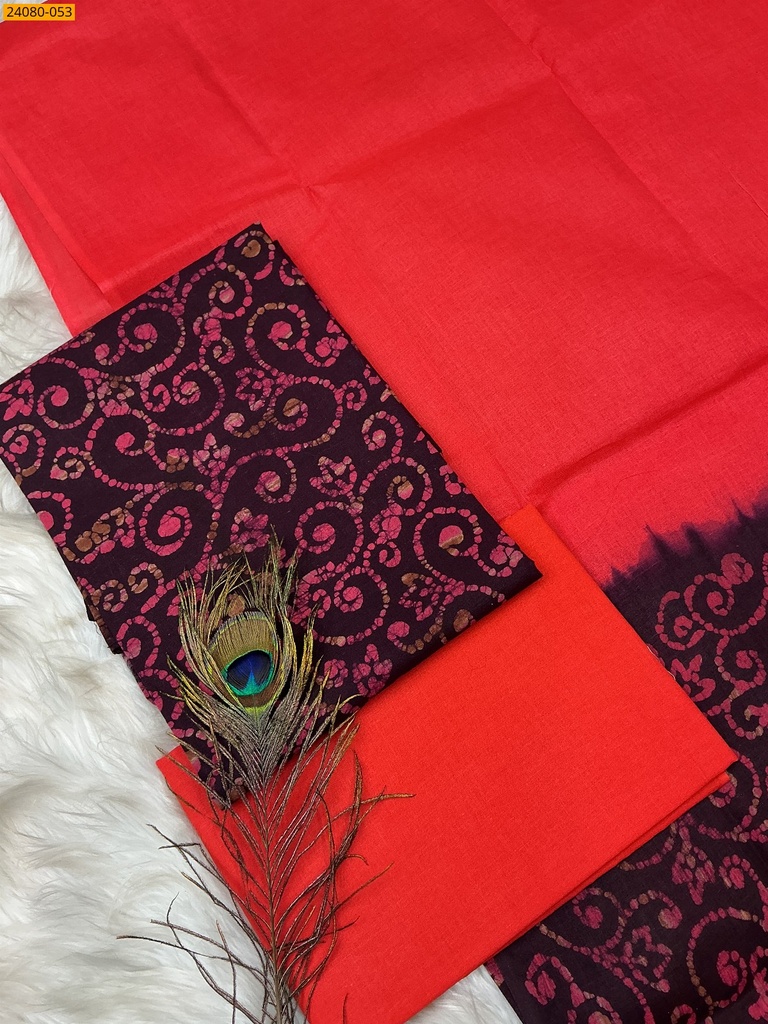 Unstitched Salwar Suit Material