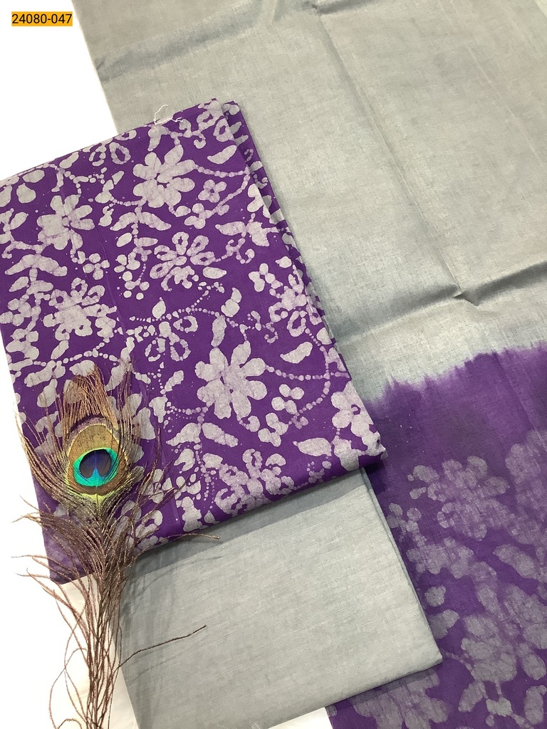 Unstitched Salwar Suit Material