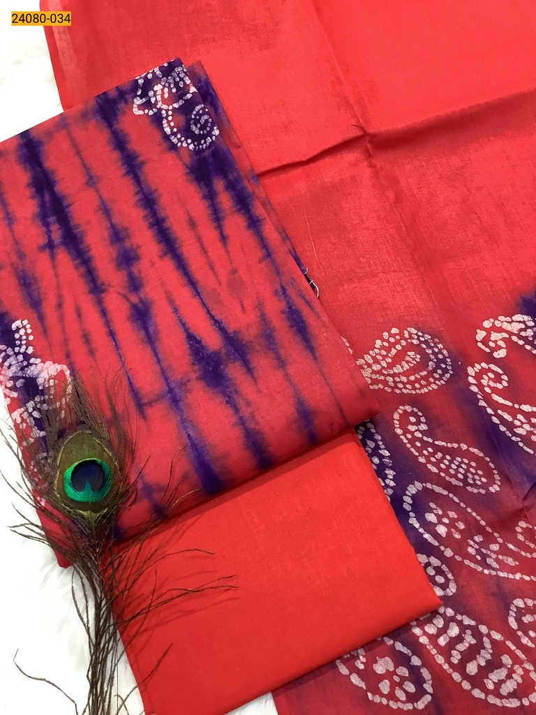 Unstitched Salwar Suit Material