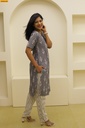 Handloom Ikkat Stiched Co-ord Set
