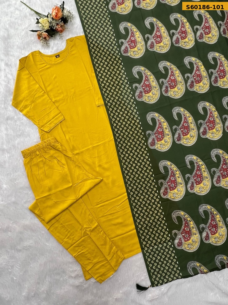 Fancy Rayon 3 Piece Set
