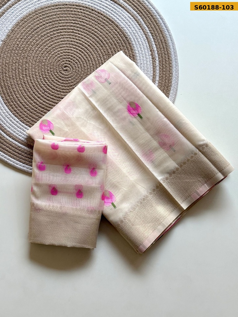 Fancy Soft Cotton Saree