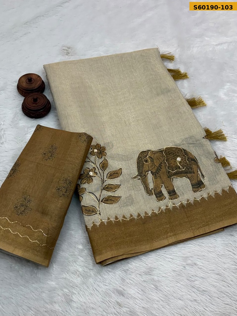 Fancy Soft Erode Zari Silk Saree