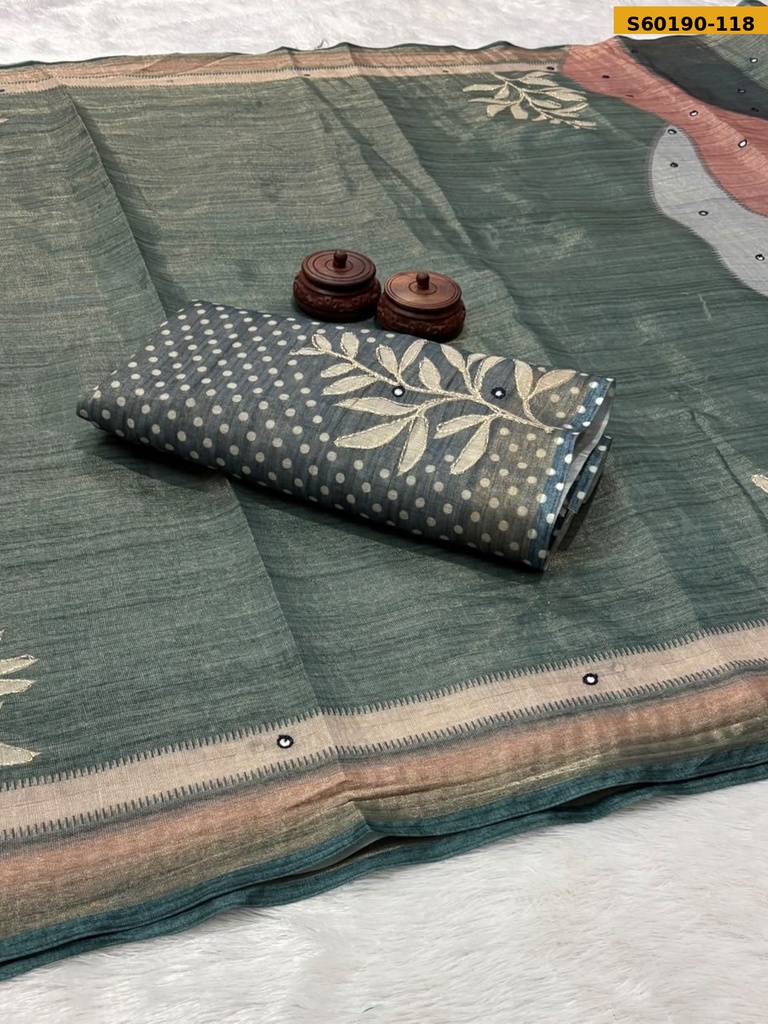 Fancy Soft Erode Zari Silk Saree