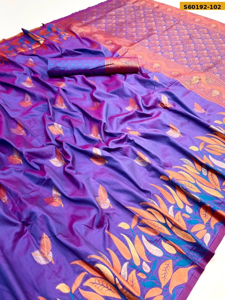 Fancy Banarasi Silk Saree