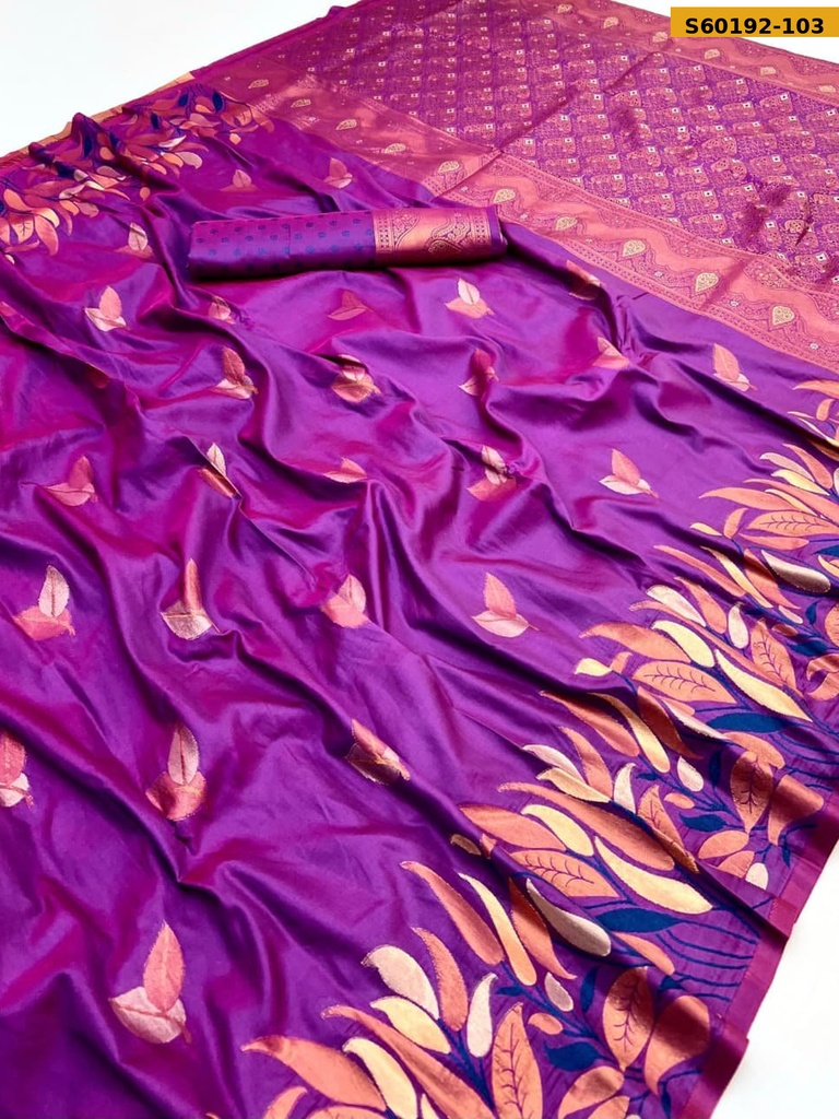 Fancy Banarasi Silk Saree
