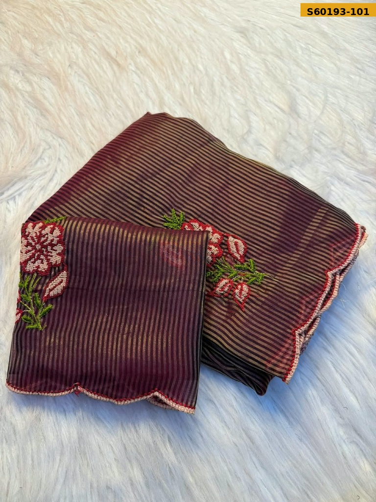 Fancy Soft Tissue Saree