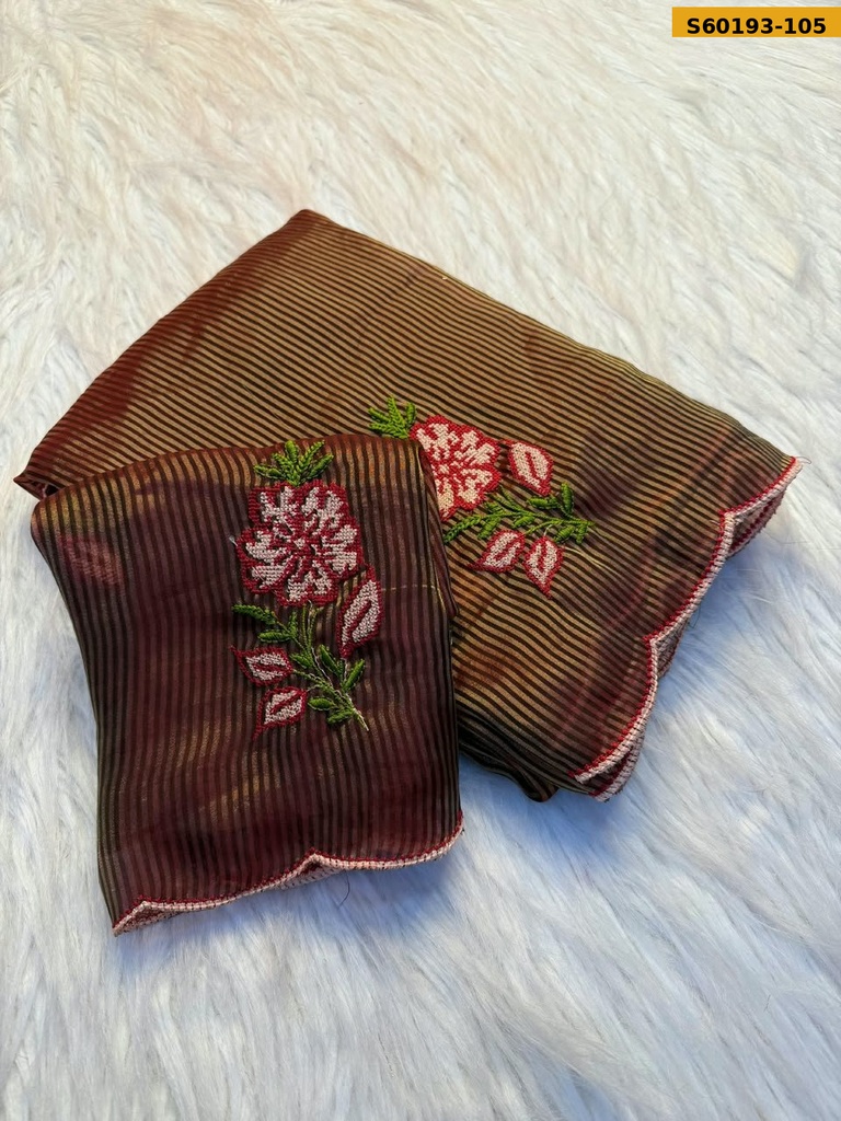Fancy Soft Tissue Saree