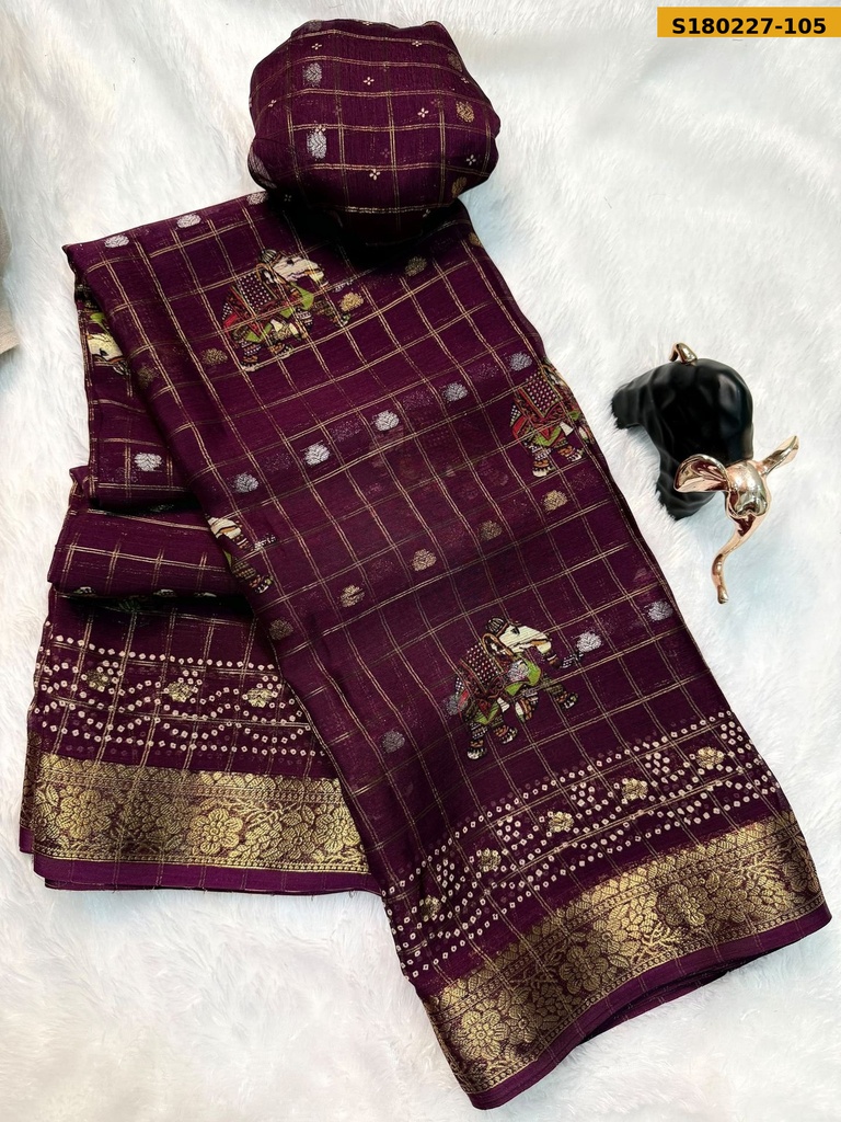 Fancy Crepe Silk Sarees