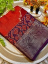 Fancy Marshmallow Blooming Saree