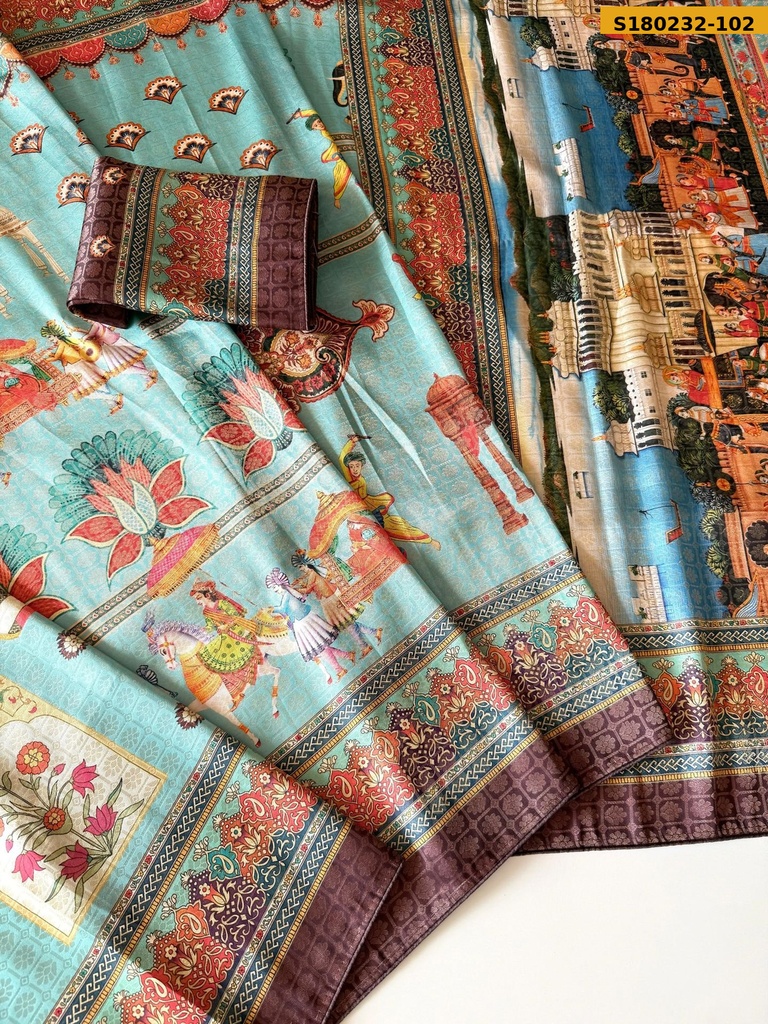 Fancy Dola Silk Saree