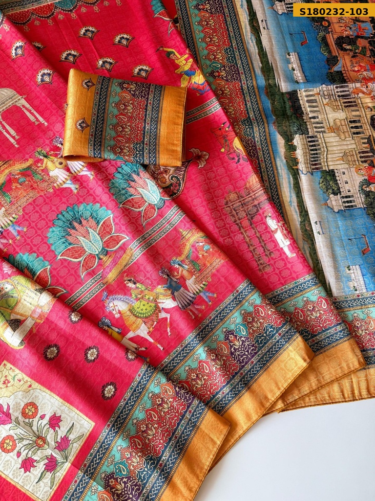 Fancy Dola Silk Saree