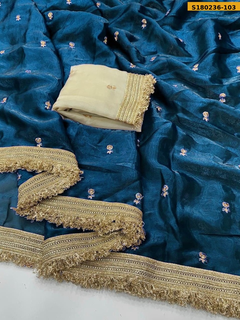 Fancy Space Silk Saree